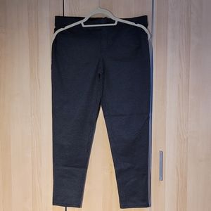 Black and gray check pants